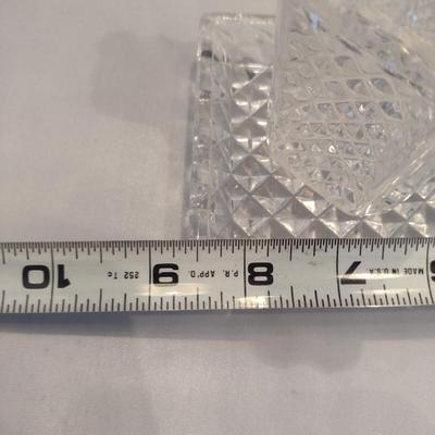 Pair of Cruets with Under Plate
