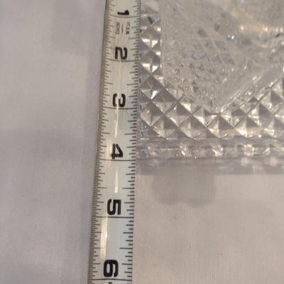 Pair of Cruets with Under Plate