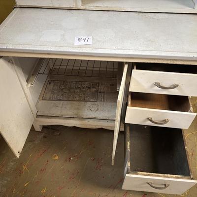 Antique Hoosier Hutch