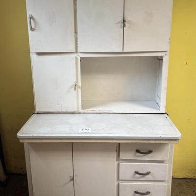 Antique Hoosier Hutch