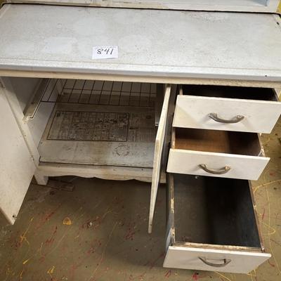 Antique Hoosier Hutch