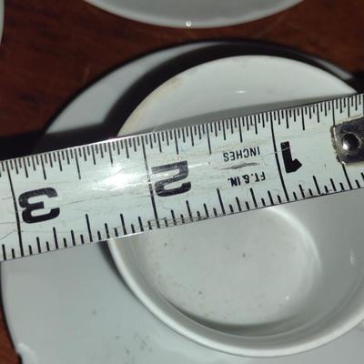 Richard Gimori Demitasse Set- Six Cups and Saucers