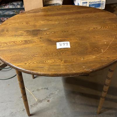Vintage Wooden Folding Table