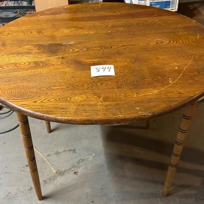 Vintage Wooden Folding Table