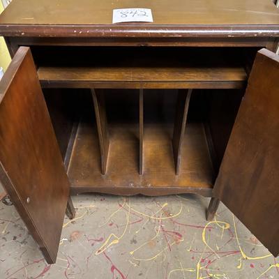 Vintage Record Cabinet