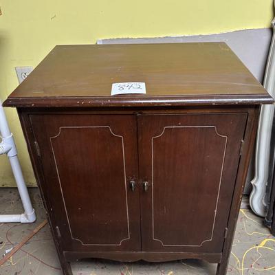 Vintage Record Cabinet