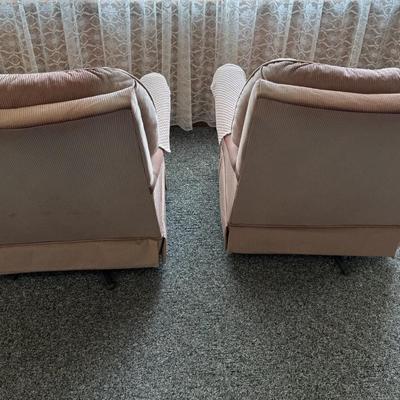 Matching Chairs and Ottomans