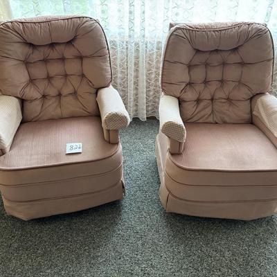 Matching Chairs and Ottomans
