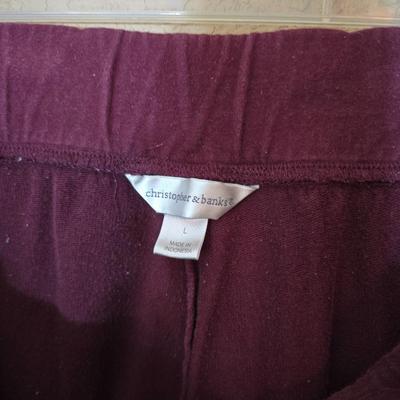 Women's Casual & Active Pants Lot – 4 Pairs (Sizes S–L)