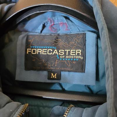 Forecaster of Boston Women’s Winter Parka – Size M – Blue with Faux Fur Hood