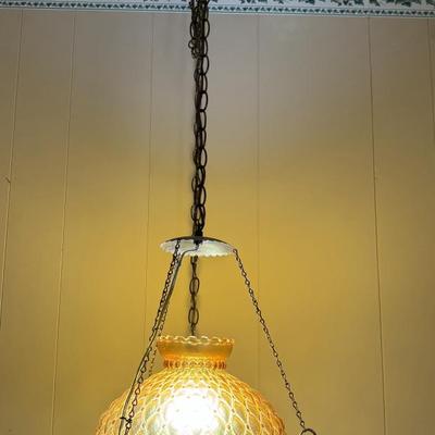 Vintage Swag Lamp