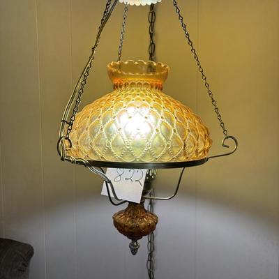 Vintage Swag Lamp