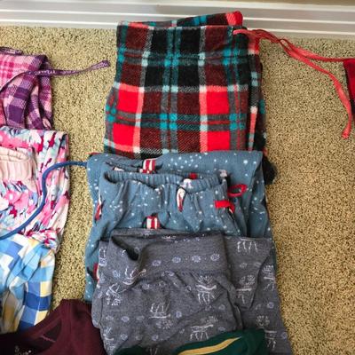 Women’s Pajama & Loungewear Lot – Assorted Styles & Sizes