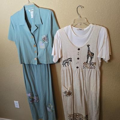 Whimsical Appliqué Dresses – Safari & Garden Themes