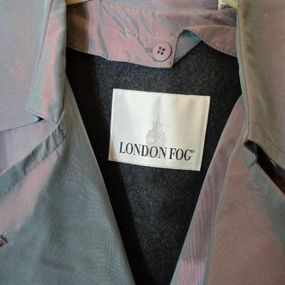Vintage London Fog Trench Coat Duo – Classic Mauve + Rose with Belts