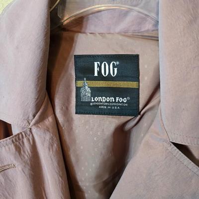 Vintage London Fog Trench Coat Duo – Classic Mauve + Rose with Belts