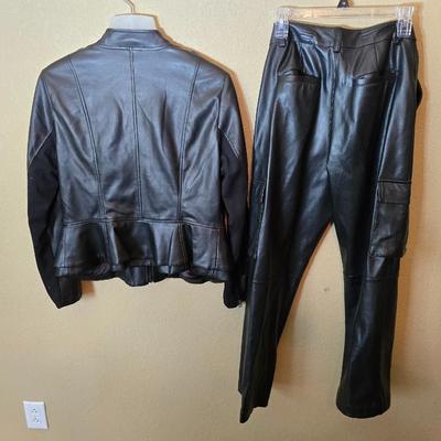 2-Piece Faux Leather Outfit – G.I.L.I. Jacket (10) & Cara Santana x Apt. 9 Pants (8)