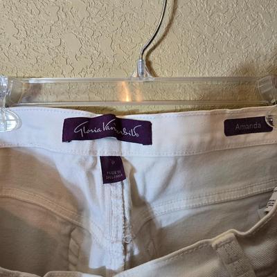 3-Piece Women's Pants Lot – Size 12 – Christopher & Banks & Gloria Vanderbilt