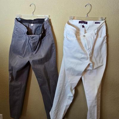 3-Piece Women's Pants Lot – Size 12 – Christopher & Banks & Gloria Vanderbilt