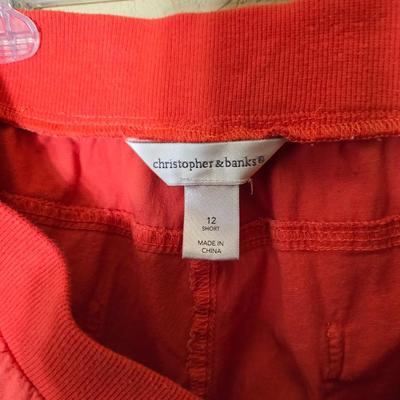 Christopher & Banks Women's Shorts – Size 12 Short – 2-Piece Set
