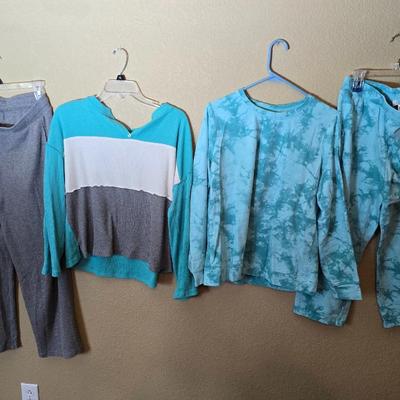 Cozy Lounge & Tie-Dye Comfort – 2 Sets (Size M & S)