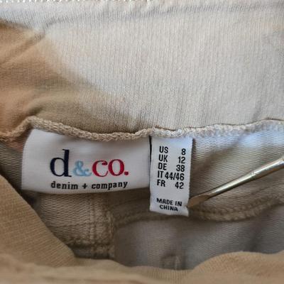 Women’s Size 8-8P & Small Pull-On and Casual Pants – 4 Pairs