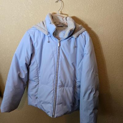Open Country Light Blue Puffer Jacket – Women's Size Large