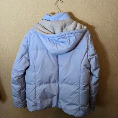 Open Country Light Blue Puffer Jacket – Women's Size Large