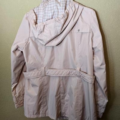 Liz Claiborne Light Pink Full-Zip Jacket – Size L