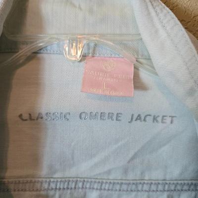 Women’s Statement Jackets – Red Leather Trench & Ombre Denim