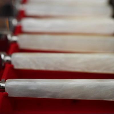 Kirk & Matz Stainless Sheffield Cutlery Steak Knives - Set of (12)