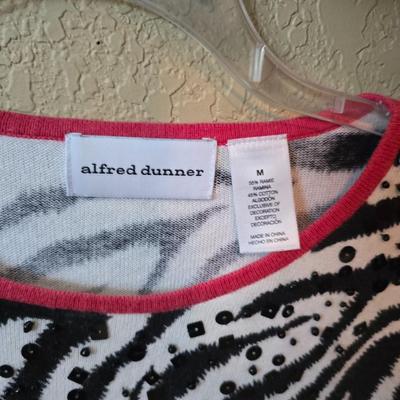 Cozy Classics & Bold Prints – Alfred Dunner, Columbia, Karen Scott & More – Size M Tops & Outerwear