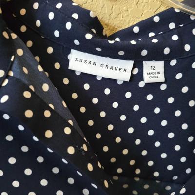 Embroidered Denim & Easy Days: 5-Piece Women’s Clothing Lot (M/L, Size 12)