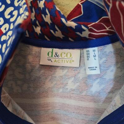 Embroidered Denim & Easy Days: 5-Piece Women’s Clothing Lot (M/L, Size 12)