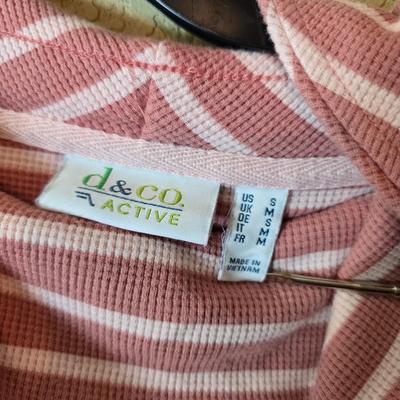 Striped & Solid Comfort: Long Sleeve Activewear Lot (M–L)