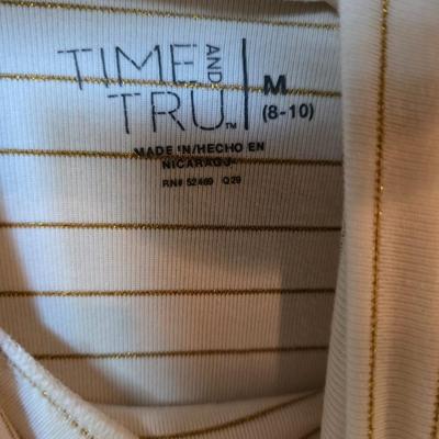 Striped & Solid Comfort: Long Sleeve Activewear Lot (M–L)