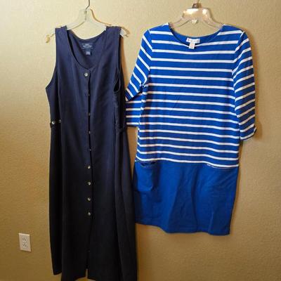 Two Women's Dresses by Sonoma and Christopher & Banks