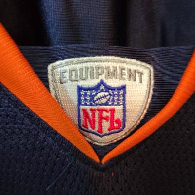 Denver Broncos Memorabilia Lot with Scheffler Jersey