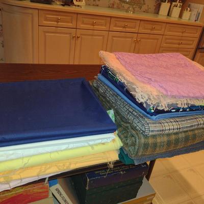 Collection of Fabric for Sewing and Crafting