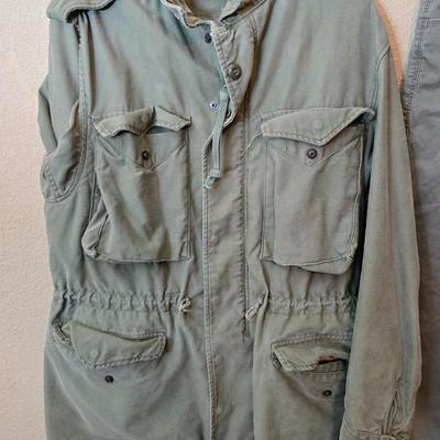 Military Jacket, Liz Claiborne Pants, and Boots Set