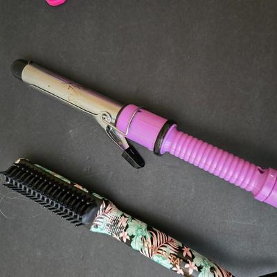 Hair Styling Tools with Brush and Comb