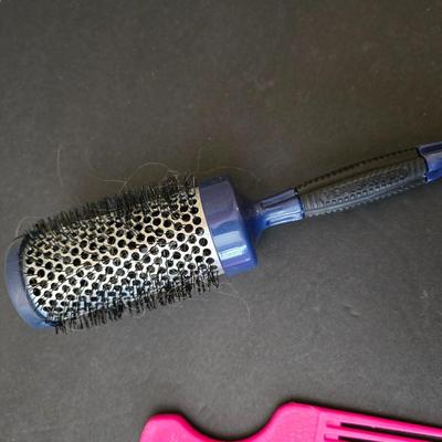 Hair Styling Tools with Brush and Comb