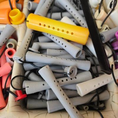 Hair Perm Rods and Curlers with Accessories