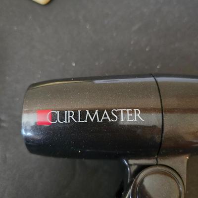 For travel - Hairstyling Set with Hair Dryer and Ceramic Flat Iron