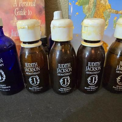 Judith Jackson Aromatherapy Collection + Books & Massage Tools – 13-Piece Lot