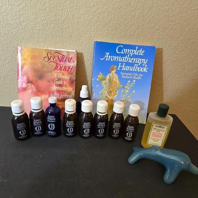 Judith Jackson Aromatherapy Collection + Books & Massage Tools – 13-Piece Lot