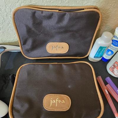 Deluxe Women’s Travel Essentials & Toiletries Lot – Jafra, Philosophy, Accessories & More