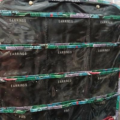 Hanging Closet Organizer & Jewelry organizer and a Garment Bag