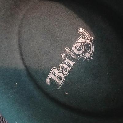 Vintage Bailey Western Wool Hat – Green Felt with Concho Band