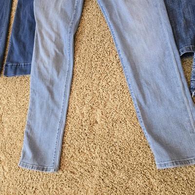 4-Piece Women’s Jeans Lot – Laurie Felt Size 8, Embellished & Embroidered Styles